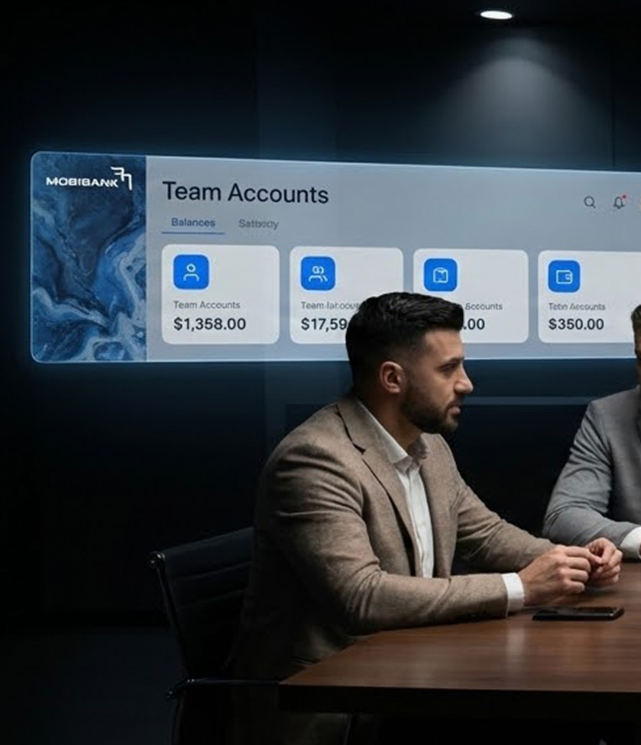 Business banking financial OS - multi-currency accounts startup teams