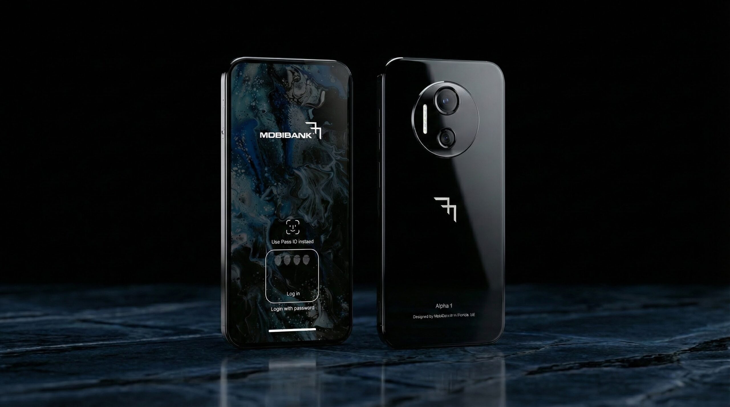 MobiBank Alpha 1 smartphone