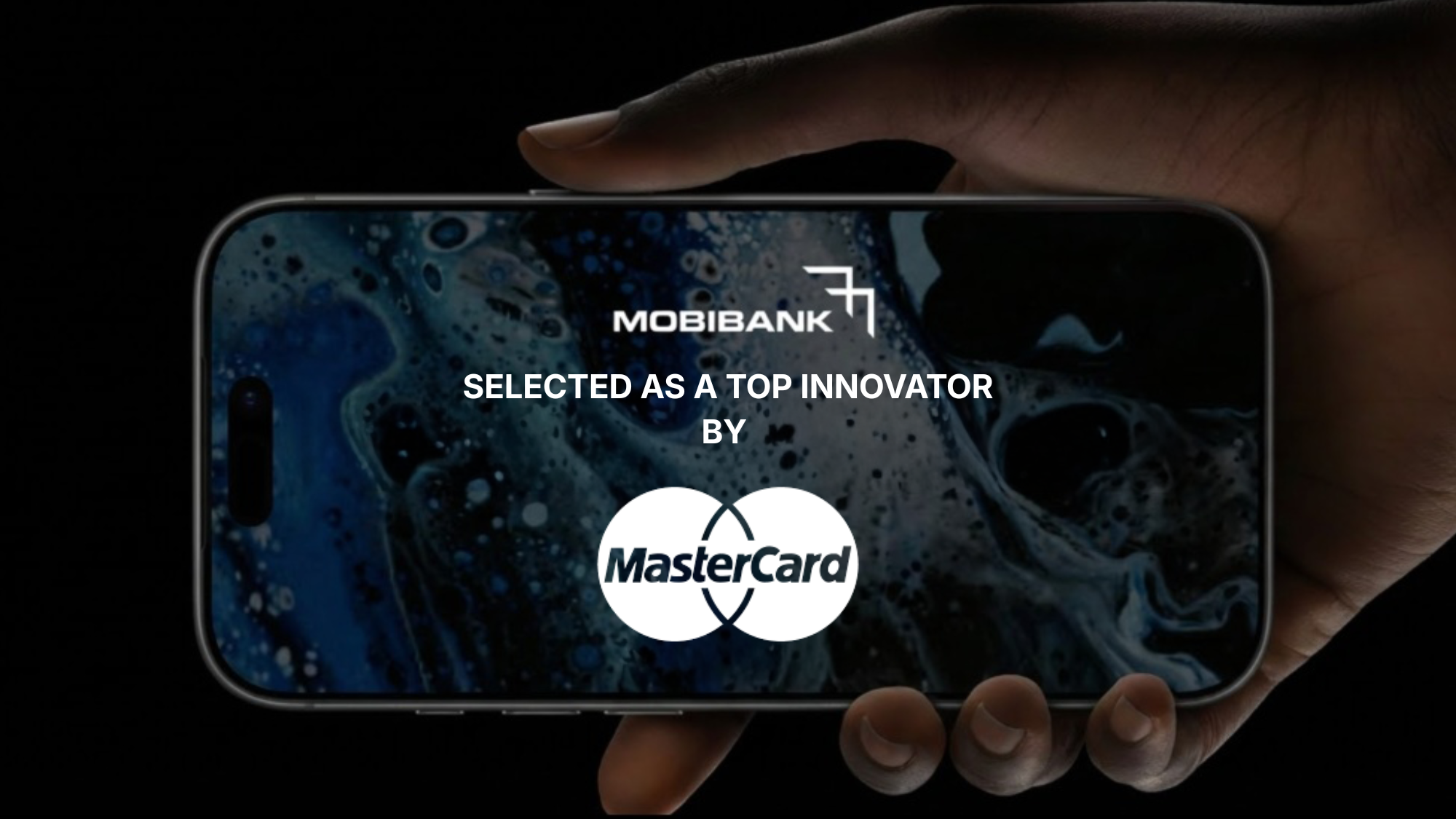 MobiBank selected as a top innovator by MasterCard